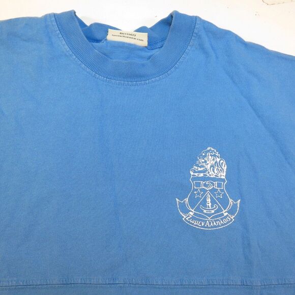 ALPHA DELTA PI FRATERNITY GREEK LIFE LONG SLEEVE T SHIRT Mens S SPIRIT JERSEY - Picture 3 of 5